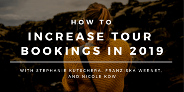 How to increase tour bookings in 2019 Image