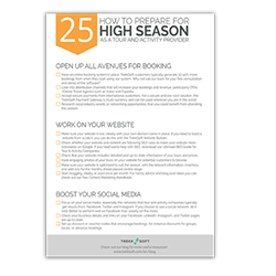 25 pasos para prepararse para la temporada alta Image