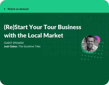 Restart your tour business with the local market
