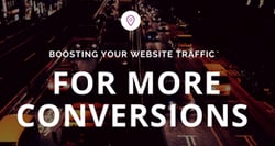 Boosting your website traffic for more conversions Image